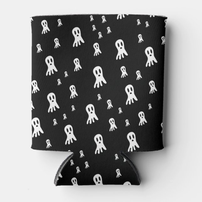Dark Halloween Ghosts Dosenkühler (Vorderseite)