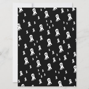 Dark Halloween Ghosts Einladung