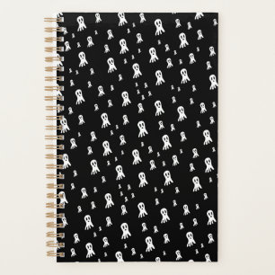 Dark Halloween Ghosts Planer