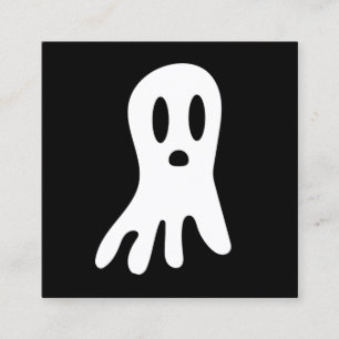 Dark Halloween Ghosts Rabattkarte