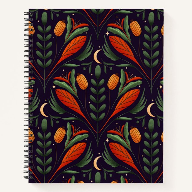 Dark Harvest Spiral Notebook Notizbuch (Vorderseite)
