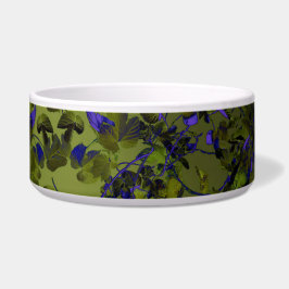 Dark Hops Leaves Abstract Art Food Pet Napf