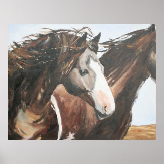 Dark Horse, Bright Day Poster (Vorne)