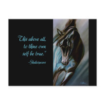 Dark Horse in Aqua - Ausdrucksweise Motion Stallio