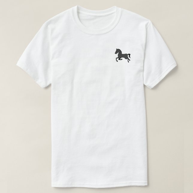 Dark Horse 🐎 Logo - Anpassbare Festspiele T-Shirt (Design vorne)