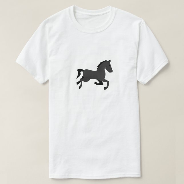 Dark Horse 🐎 Logo - Anpassbare Festspiele T-Shirt (Design vorne)