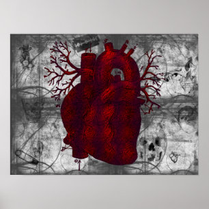 Dark Human Heart Poster