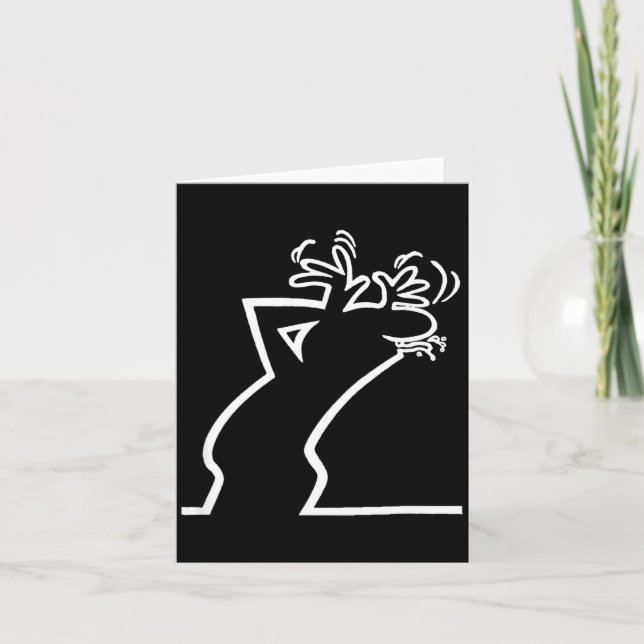 Dark Humor Sarcasm Funny Quote Witty Irony Office  Karte (Vorderseite)