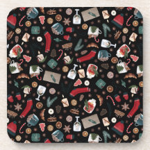 Dark Hygge Weihnachtsmuster