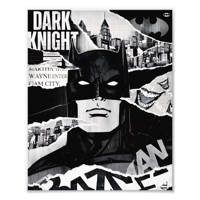 Dark Knight Ästhetik Poster (Vorne)