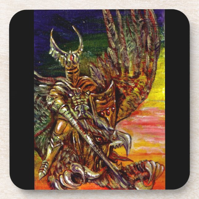 DARK KNIGHT GETRÄNKEUNTERSETZER (Vorderseite)