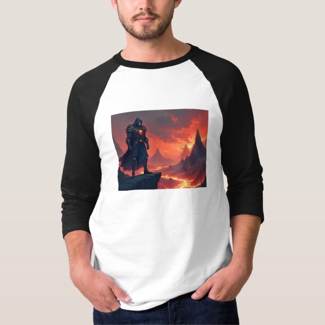 Dark Knight of Flame T-Shirt (Vorderseite)