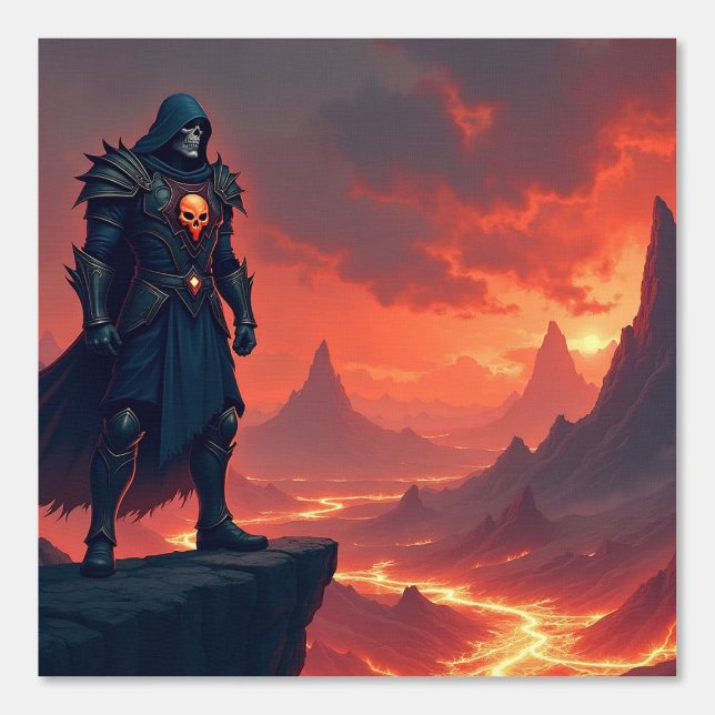 Dark Knight of Flame Tapete (Vorderseite)