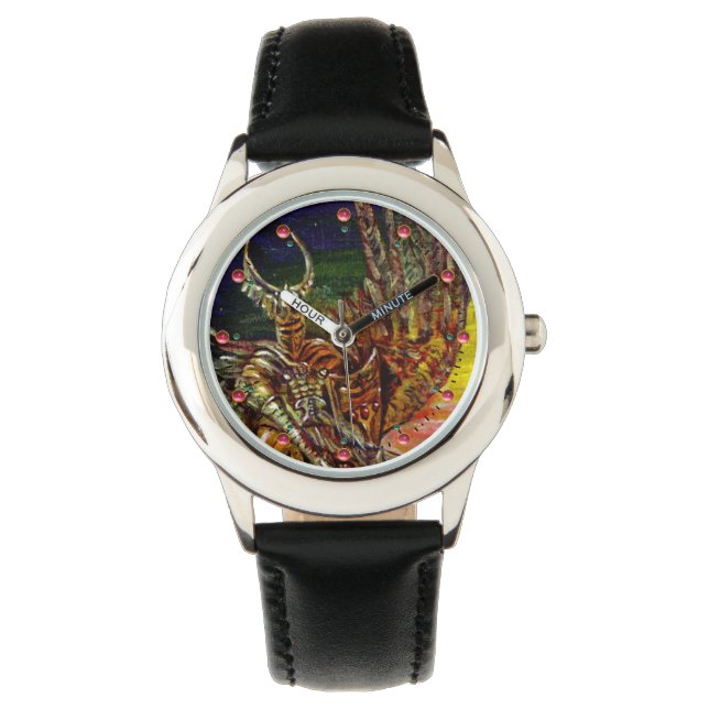 DARK KNIGHT UND DRAGON Fantasy Watch Armbanduhr (Vorderseite)