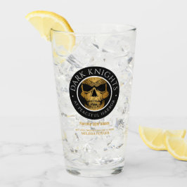 Dark Knights Logo Glass Glas