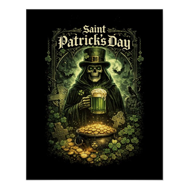 Dark Luck of Saint Patrick Poster (Vorderseite)