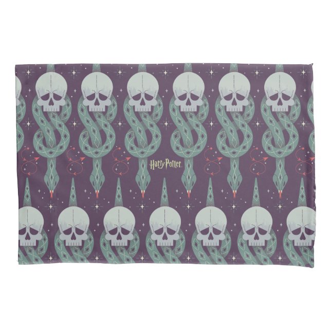 Dark Mark Geometric Icon Pattern Kissenbezug (Vorderseite)