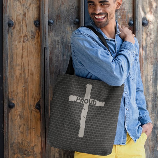 Dark Masculine Proud Christlicher Cross Metal Ston (Von Creator hochgeladen)