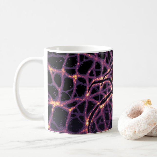 Dark Matter Poster. Kaffeetasse (Mit Donut)
