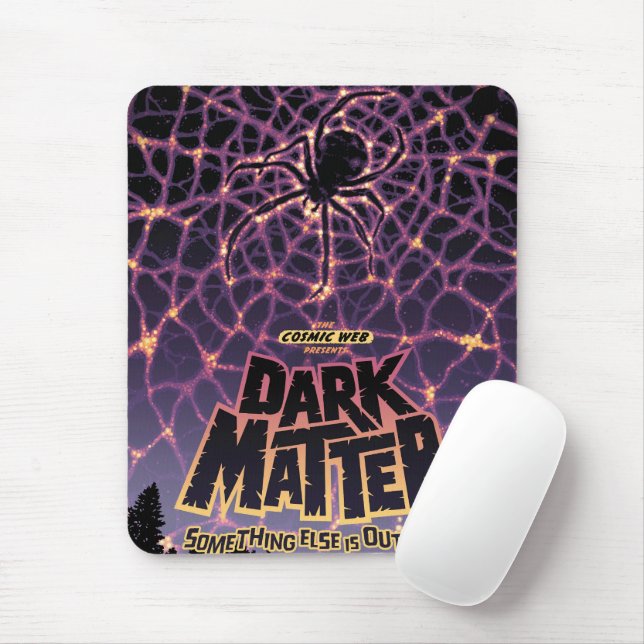 Dark Matter Poster. Mousepad (Mit Mouse)