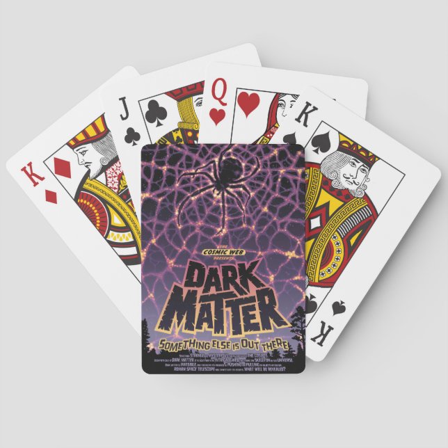Dark Matter Poster. Spielkarten (Rückseite)