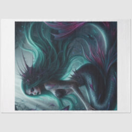 Dark Mermaid Seidenpapier