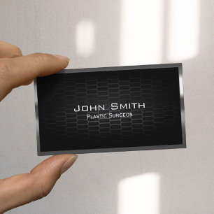 Dark Metal Cells Plastic Chirurgen Business Card Visitenkarte