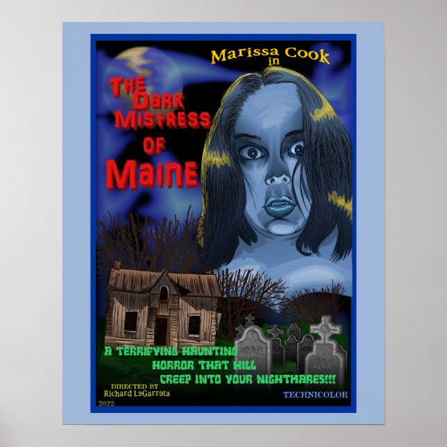 Dark Mistress of Main Film Poster (Vorne)