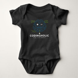 Dark Mode Coder Baby Gift | Developer New Strampler