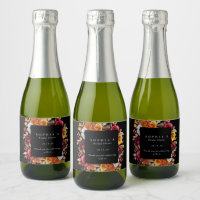 Dark Moody Fall Floral Romantisches Brautparty