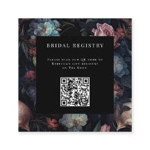 Dark Moody Floral Gothic Brautparty