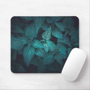 Dark Moody Floral Nature Foto Mousepad