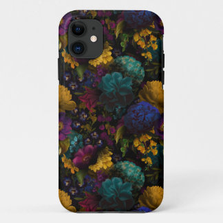 Dark Moody Florals Antike Blume Case-Mate iPhone Hülle