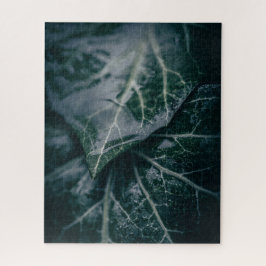 Dark Moody Ivy Verlasse Nature Foto Puzzle