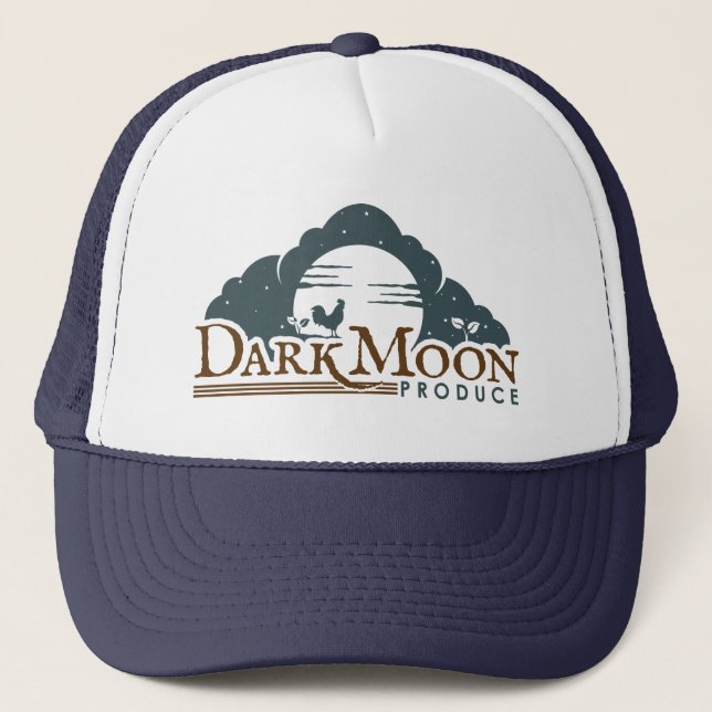 Dark Moon Produce Trucker Hat Truckerkappe (Vorderseite)