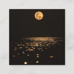 Dark Moon Quadratische Visitenkarte