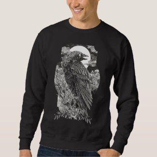 Dark Mystical Raven Sweatshirt