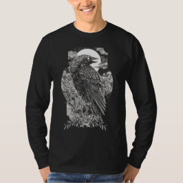 Dark Mystical Raven T-Shirt