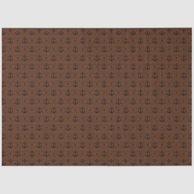 Dark Nautical Series Design 5 Seidenpapier (Vorderseite)