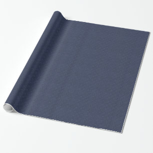 DARK NAVY BLUE GLITZER DOTS PATTERN HINTERGRUNDWAN GESCHENKPAPIER