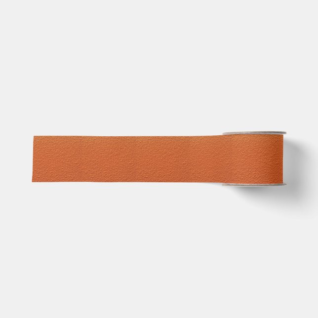 Dark Orange Ribbon Ripsband (Vorderseite)