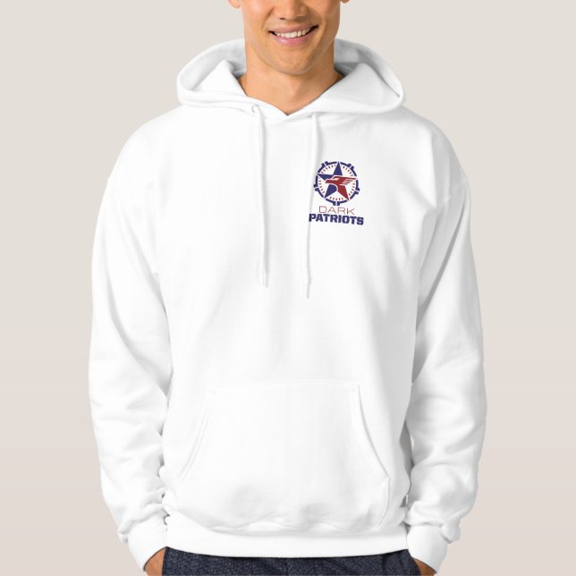 Dark Patriots Logo Kapuzenpullover Herren XL Hoodie (Vorderseite)