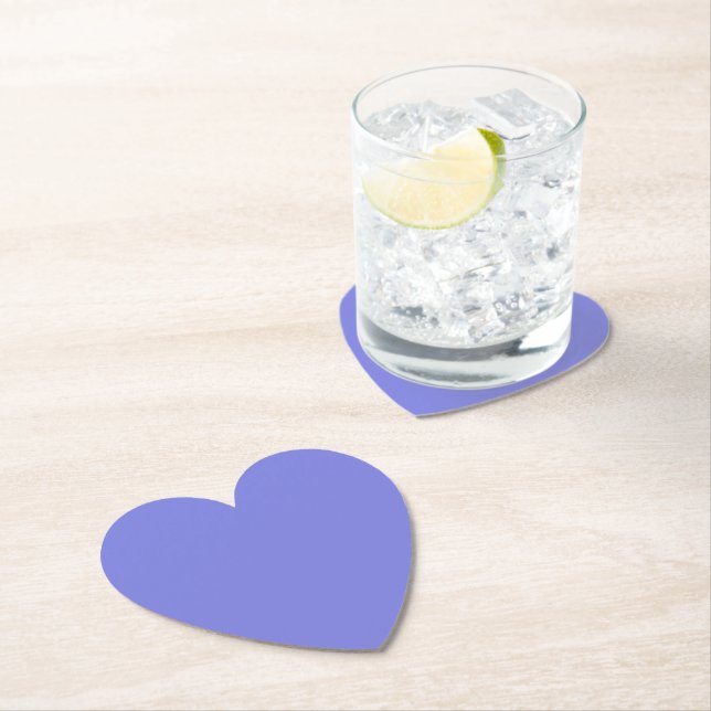 Dark Periwinkle Lila Untersetzer (Vor Ort)
