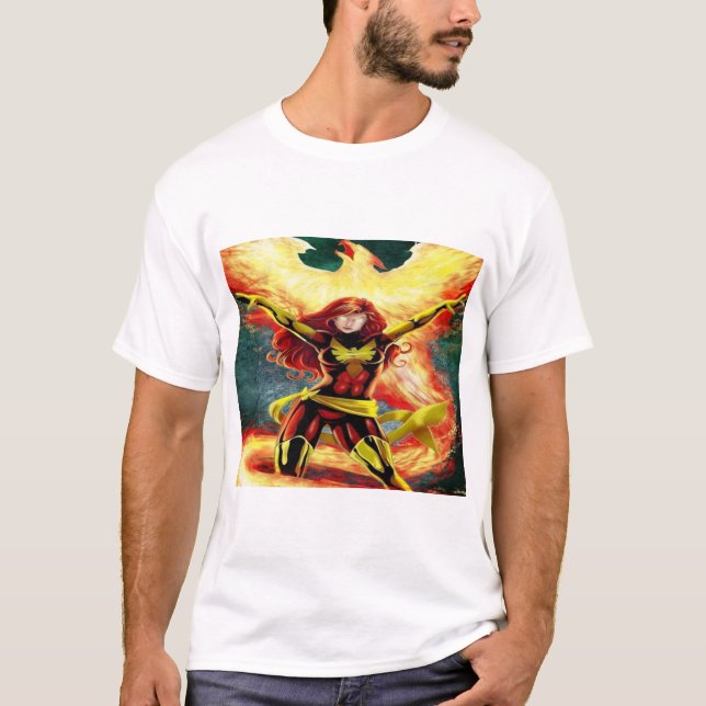 Dark Phoenix X-Men: Poder Desatado T-Shirt (Vorderseite)