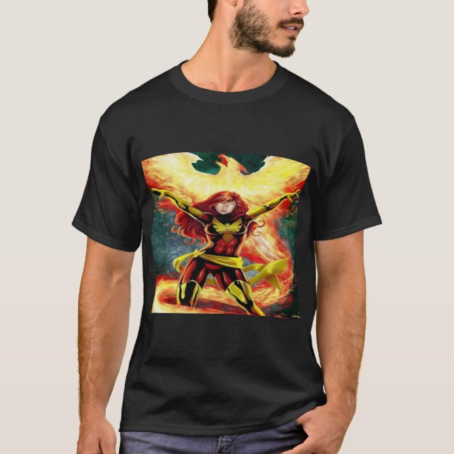 Dark Phoenix X-Men: Unleashed Power T-Shirt (Vorderseite)