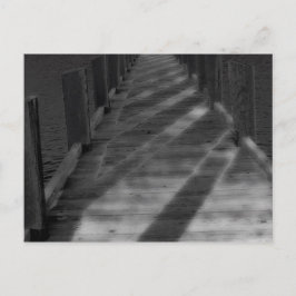 Dark Pier Postcrad Postkarte