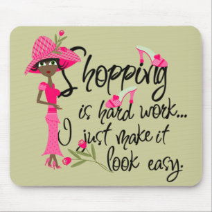 Dark Pink Fashion Mousepad