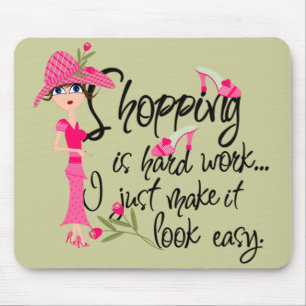 Dark Pink Fashion Mousepad