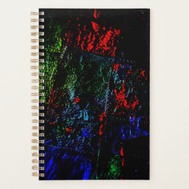 Dark planner vibrant texture abstract recycled planer