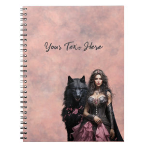 Dark Princess Personalisiert Notizblock